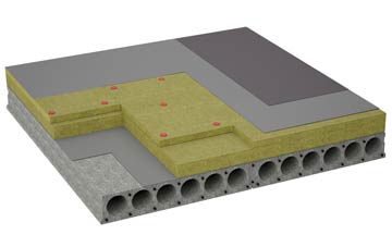 considerations of Dunford Bridge flat roofing insulation